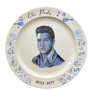 Vintage Elvis Presley 1935 - 1977 Decorative Plate